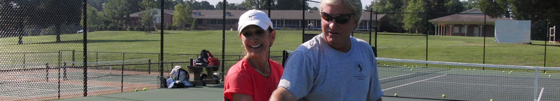 Precision Private Tennis Instruction at Bur-Mil, Guilford College and Friendly Park Tennis